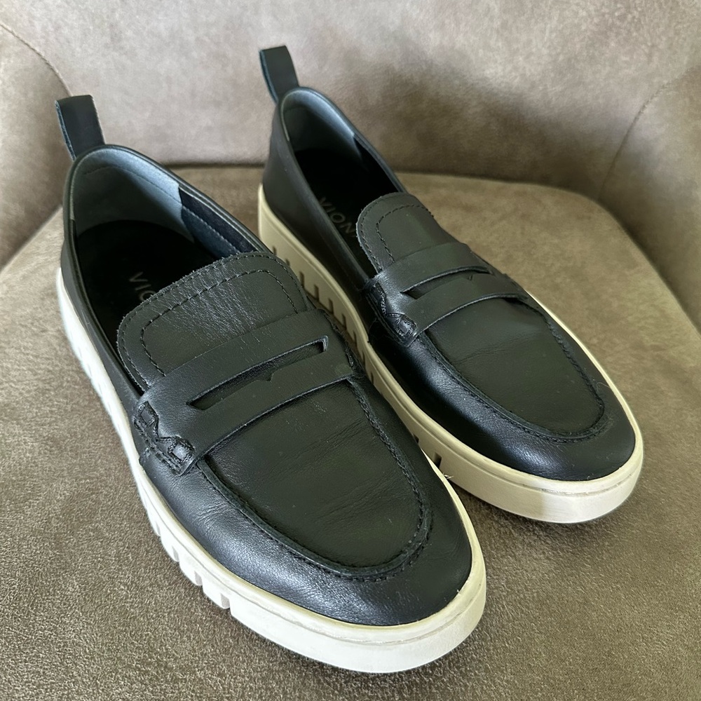 Vionic Leather Uptown Loafers